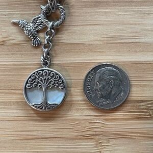 Mother of Pearl Tree of Life Necklace